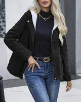 Steppjacke für Damen mit Thermofutter - Lianne in Schwarz