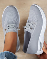Olympe - Moderner Leichter Sneaker Mit Weicher Sohle in Grau