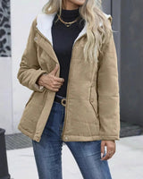 Steppjacke für Damen mit Thermofutter - Lianne in Khaki
