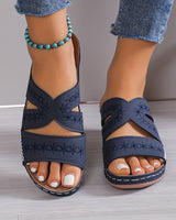 Eliana | Orthopädische Sandalen für optimalen Komfort in Blau
