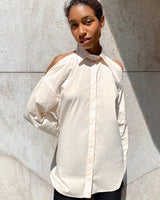 Nicola - Damen-T-Shirt aus Baumwolle, weich und atmungsaktiv in Beige