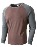 Langärmliges Thermoshirt – John in Braun