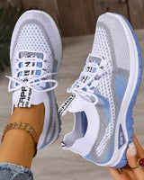 Danuta - Orthopädischer Atmungsaktiver Turnschuh in Blau