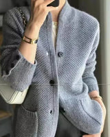 Ned | Rollkragenpullover aus Kaschmir für Frauen in Grau