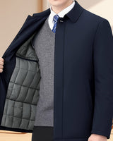 Lewinn – Pendlerjacke MIT Knopfleiste Vorne in Marineblau