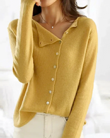 GrößeTobey | Schlichter langärmeliger Pullover in Gul
