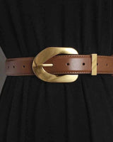 Elegante Gürtel Damen in Hellbraun