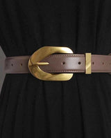 Elegante Gürtel Damen in Khaki