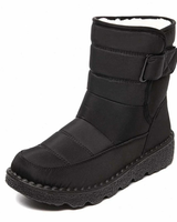 Elina | Damen Orthopädische Wasserdichte Winterstiefel in Schwarz
