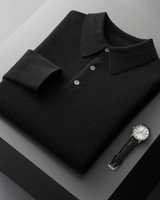 Emil | Herren Pullover Langarm für Freizeit in Schwarz