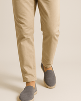 Espadrilles Slip-On Freizeit in Grau