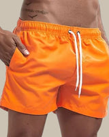 Evander | Herren Badeshorts mit Kordelzug Regular Fit in Orange