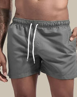 Evander | Herren Badeshorts mit Kordelzug Regular Fit in Grau