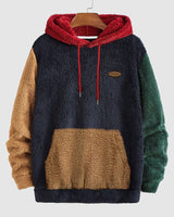 Alvine - Stylischer Langarm Hoodie in Marineblau