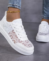 Zianelle - Stylische Freizeit-Sneaker in Weiß