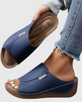 Sherby – Klassische Bequeme Wandersandalen in Blau