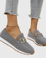 Keira | Leicht Orthopädisch Loafer in Grau