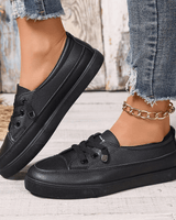 Tannar – Orthopädische Schnürschuhe in Schwarz