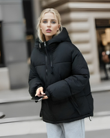 Roslyn | Übergroße Jacke in Schwarz