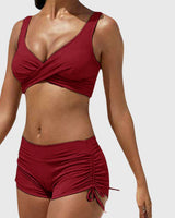 Anabella | Bikini Stylé in Rot