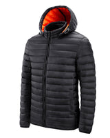 Thermo-Steppjacke für Männer - Ivar in Schwarz