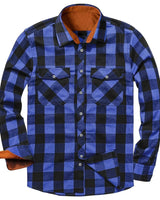 Flanellhemd Herren in Blau