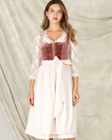 Florence | Damen Dirndl Oktoberfest Tracht Elegant in Rosa