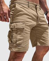 Florian | Herren Cargo Shorts mit praktischen Taschen in Beige