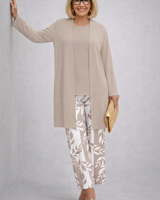 Erynn | Elegantes 3-teiliges Casual-Set in Beige