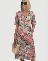 Nerida - Leichtes Midikleid in Beige