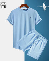 Thijs | Modernes Casual-Set für Herren (1+1 GRATIS) in Himmelblau