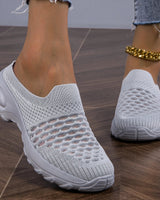 Giselle | Damen Slip-On Sneaker ohne Schnürsenkel in Weiß