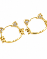 Didem – Ohrringe aus Sterlingsilber in Gold