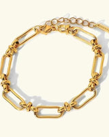 Gliederarmband Gold in Gold