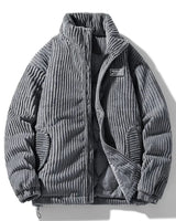 Mascha | Cordjacke in Grau