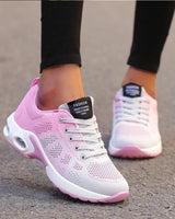Damen Lauf Sportschuhe | Leichte in Grau Rosa