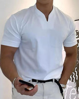 Heinrich | Herren Poloshirt Kurzarm in Weiß