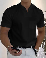 Heinrich | Herren Poloshirt Kurzarm in Schwarz