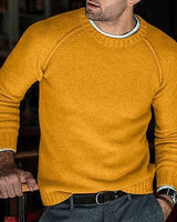 Seridion - ENTDECKEN SIE DEN ULTIMATIVEN KOMFORT MIT UNSEREM HERREN-PULLOVER in Gelb