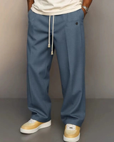 Herbert | Herren Modern Geschnittene Bundhose in Blau