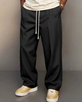 Herbert | Herren Modern Geschnittene Bundhose in Schwarz