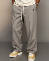 Herbert | Herren Modern Geschnittene Bundhose in Hellgrau