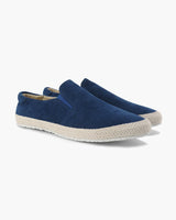 Herren Espadrille Loafer Slip-On in Blau