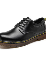 Herren Freizeitschuhe Klassisch Elegant in Schwarz