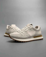Herren Leder Sneaker in Weiß