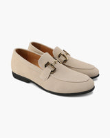 Herren Loafer mit Metalldetail in Beige