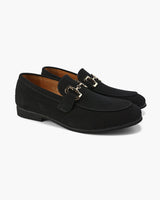 Herren Loafer mit Metalldetail in Schwarz