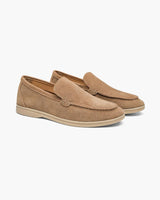 Herren Loafer Mokassin Classic in Hellbraun
