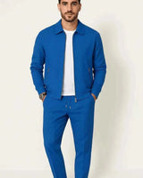 Herren Loungewear Set in Blau