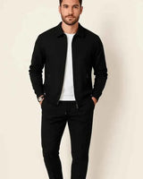 Herren Loungewear Set in Schwarz